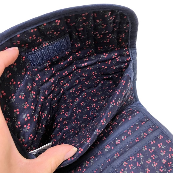 Vintage Hand Crafted Interpur Quilted Floral Wallet - Picture 6 of 14